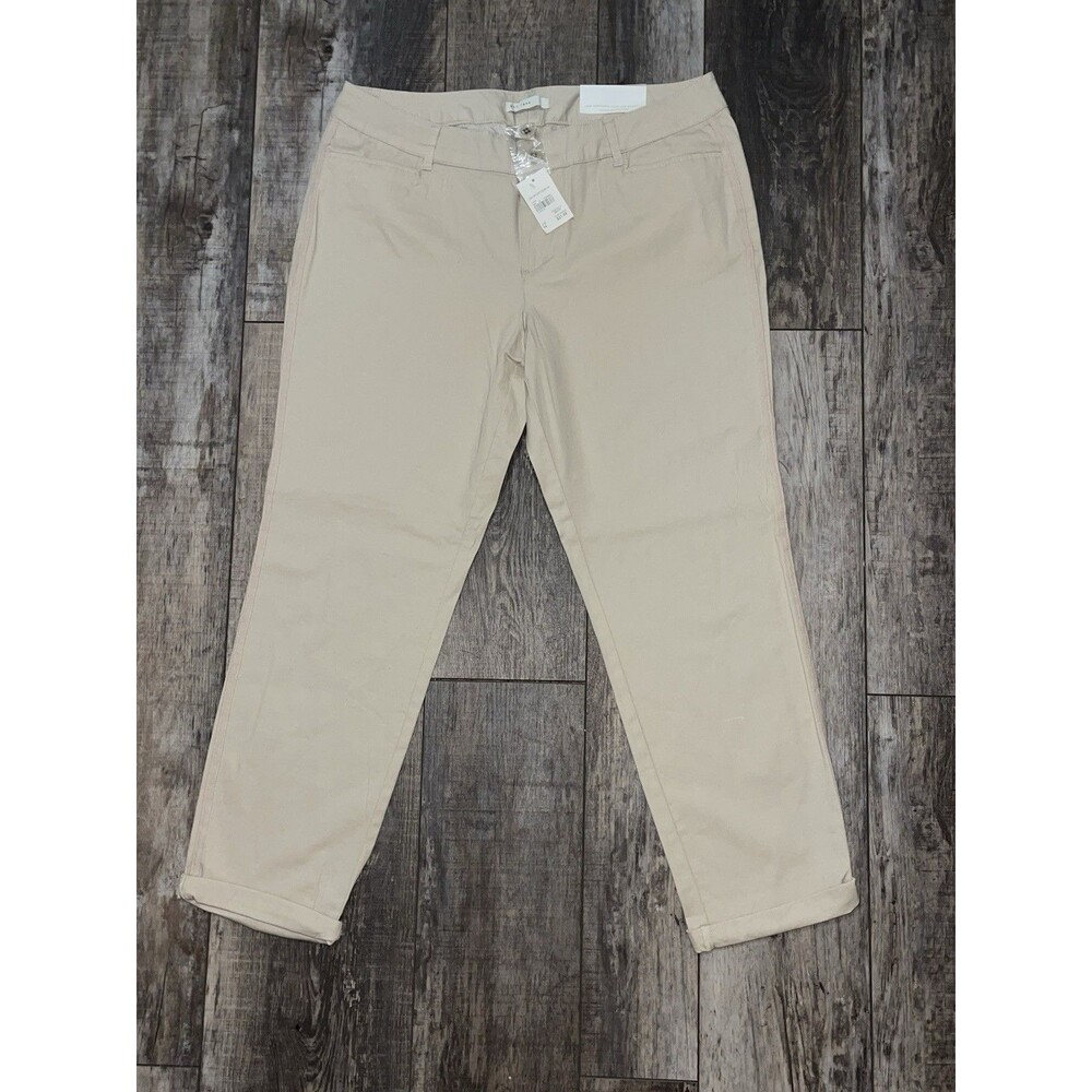 Modern Ankle Pants Tan Women’s Size 14 New With Tags
